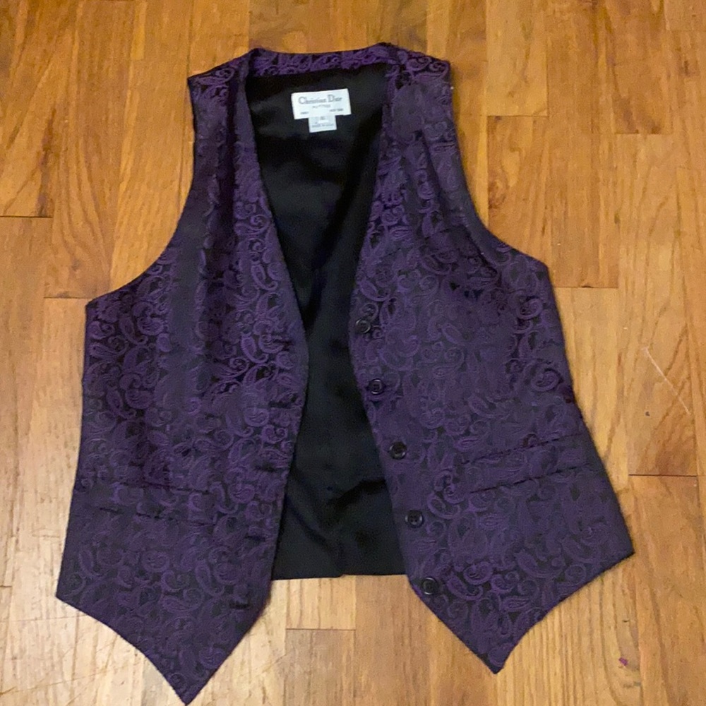 Christian Dior vintage 1990s vest